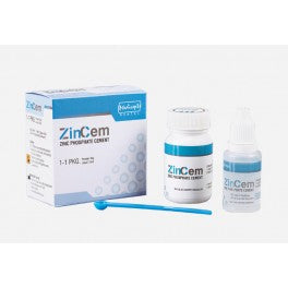 Zincem Zinc Phosphate Cement 90G/30ML Buy Dental products Online DentalMyntra