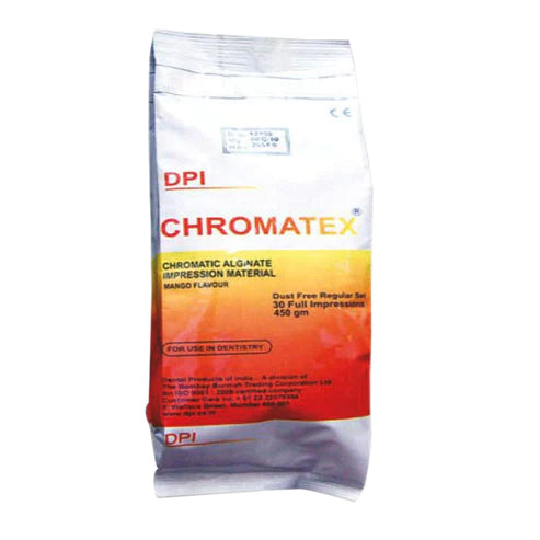 dpi chromatex alginate dental impression material (450g pouch) Buy Dental products Online DentalMyntra