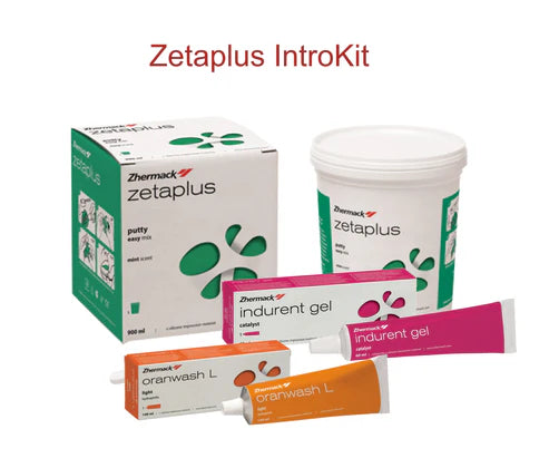 zhermack zetaplus c silicone l intro kit (base + catalyst + light body) Buy Dental products Online DentalMyntra